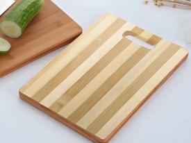 Tabla picar anti bacteriana de bambu chica 